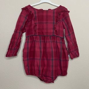 Ruffle Butts Christmas Romper, 2T